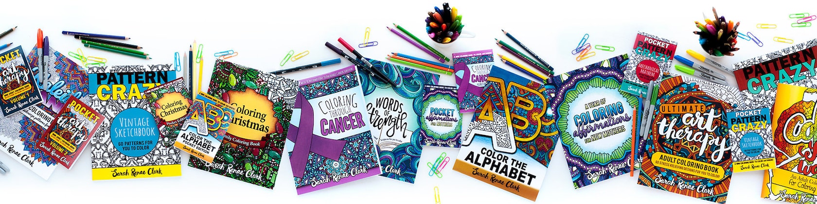 20 Clever Ways to Organize Your Coloring Supplies - Sarah Renae Clark -  Coloring Book Artist and Designer