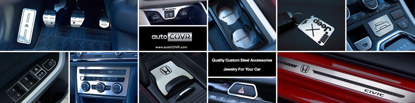 1 Pieza Emblema Placa Inox Metal Cepillado Interior Decoraci/ón Personalizados Hechos a Medida Tuning Cubierta De Acero para 2018 DUSTER 2 II