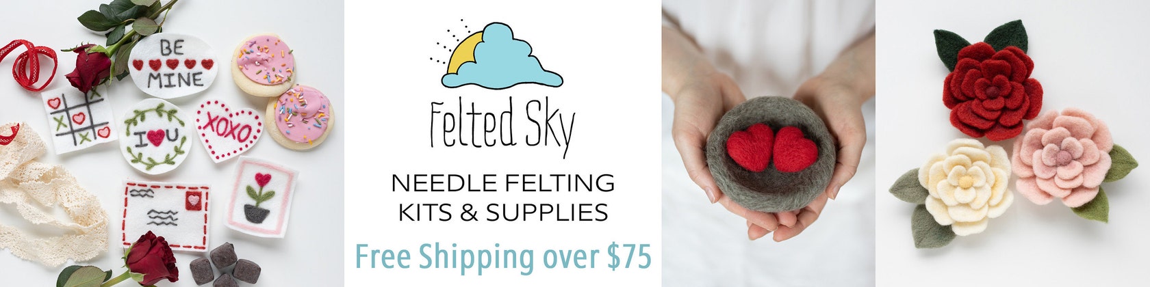 Felted Sky 7 Pack Felting Needles - Four Purls Yarn Shop