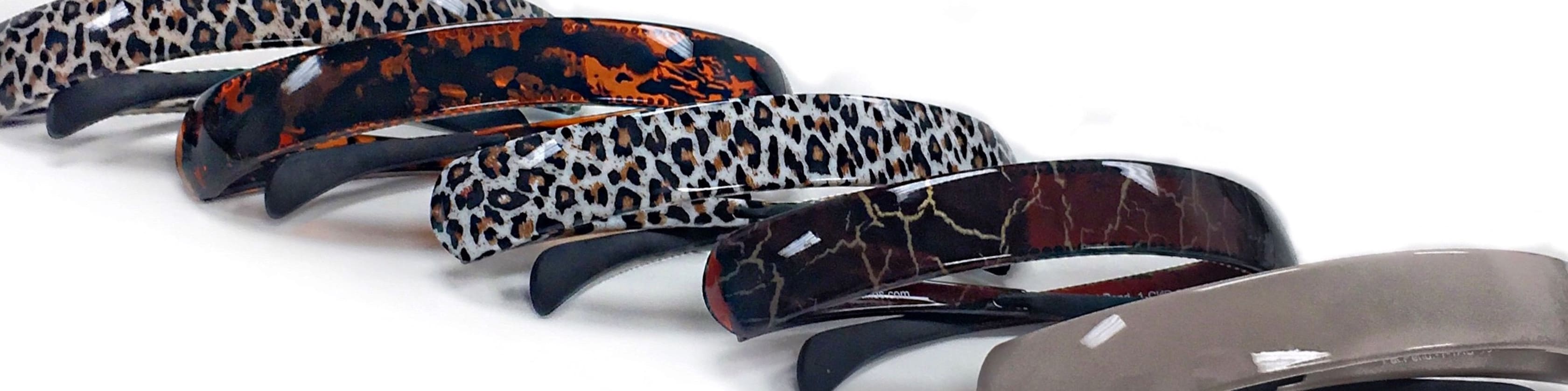 Stylish headbands that fit like sunglasses by