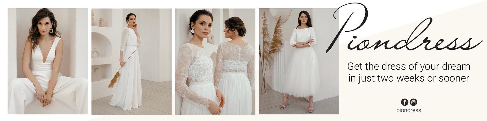 Piondress bridal Clearance