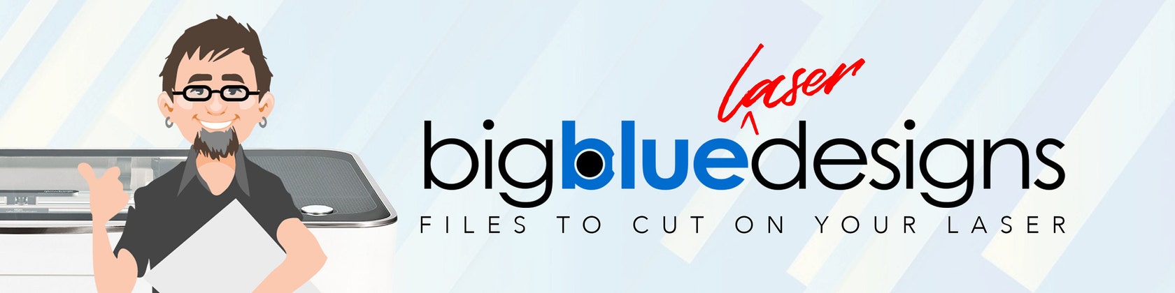 Pen + Marker Holder (48) – Big Blue Laser Designs