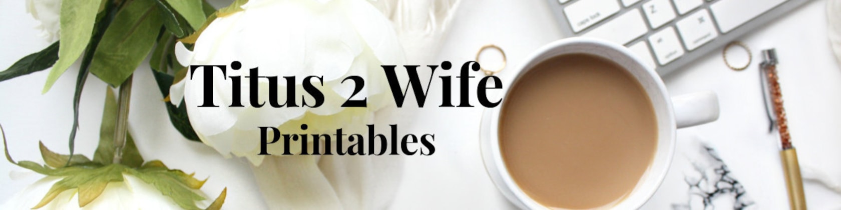 Titus2WifePrintables - Etsy