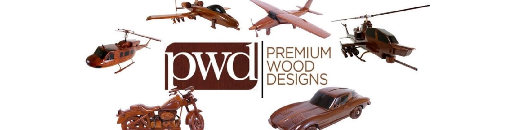 Ships within 48 hours P51 Mustang Mahogany Wood Desktop Airplane Model