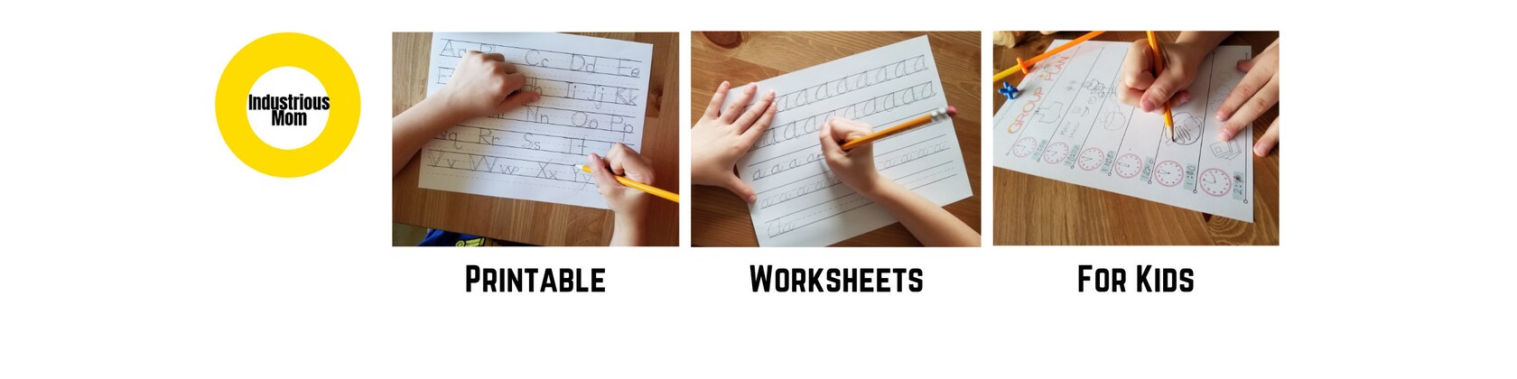 Free Printable Kindergarten Writing Paper - industriousmom