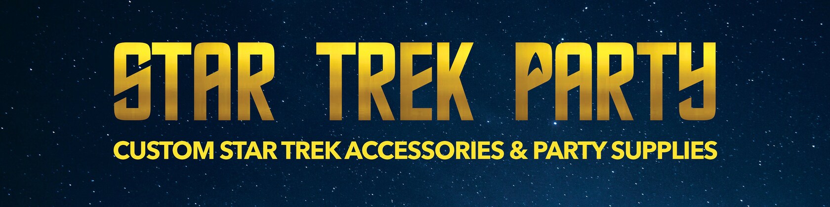 Custom Star Trek Accessories Party Supplies Von Startrekparty