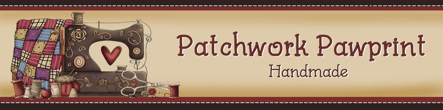 patchwork pawprint project bolsas