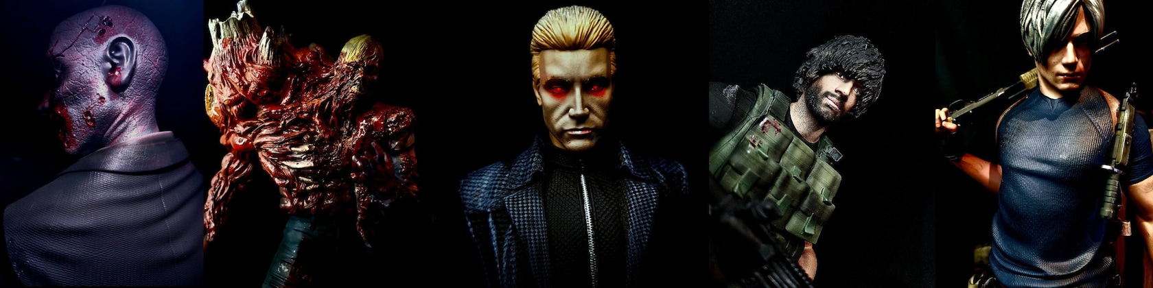 Resident Evil 1/6 UBCS Tyrell Figure w/ base -  Portugal