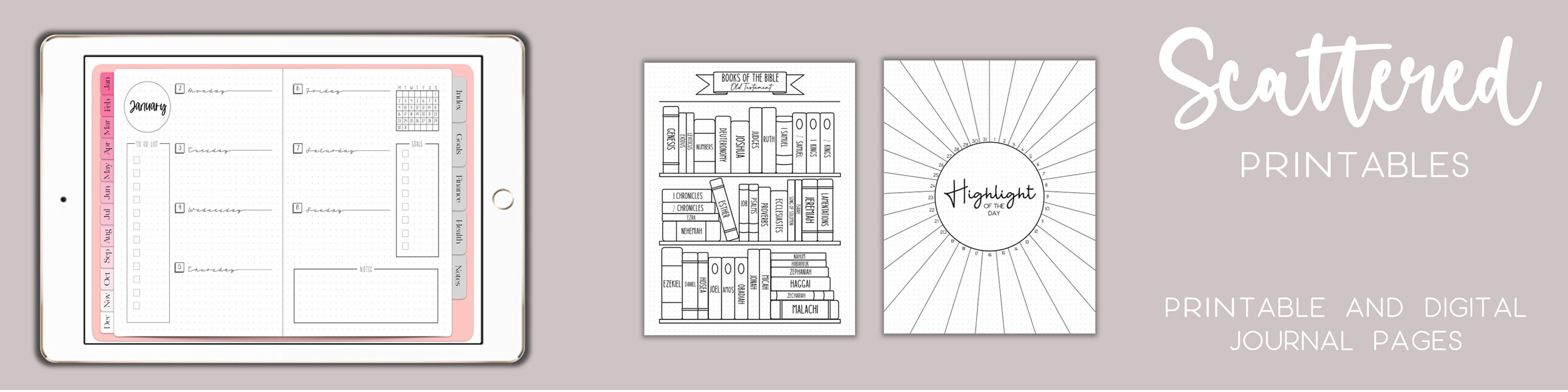 ScatteredPrintables - Etsy Australia