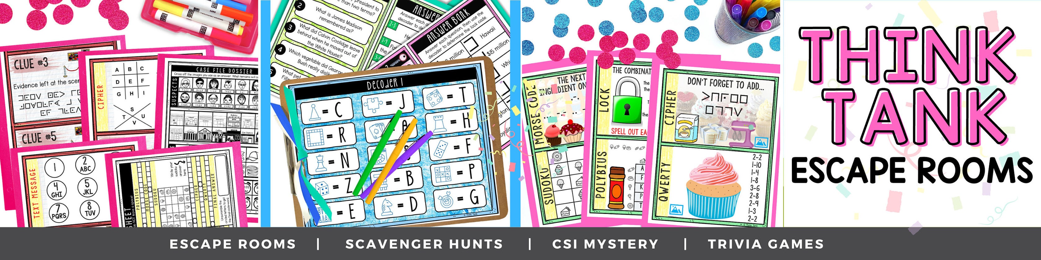 ThinkTankEscapeRooms Etsy UK