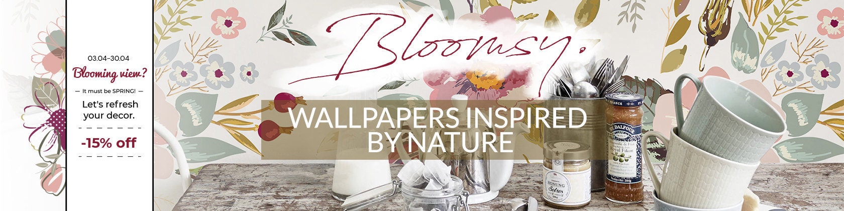 Eco Friendly Removable Wallpapers Inspired By Bloomsywallpapers Images, Photos, Reviews