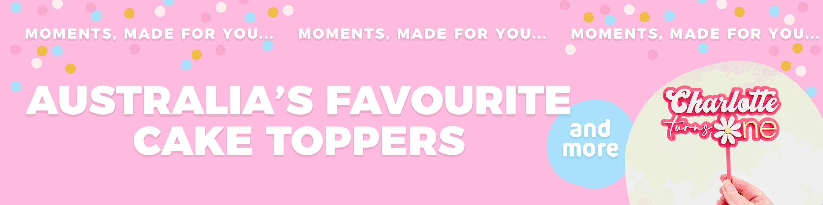 View Cake Topper Birthdays by LittleDance on Etsy