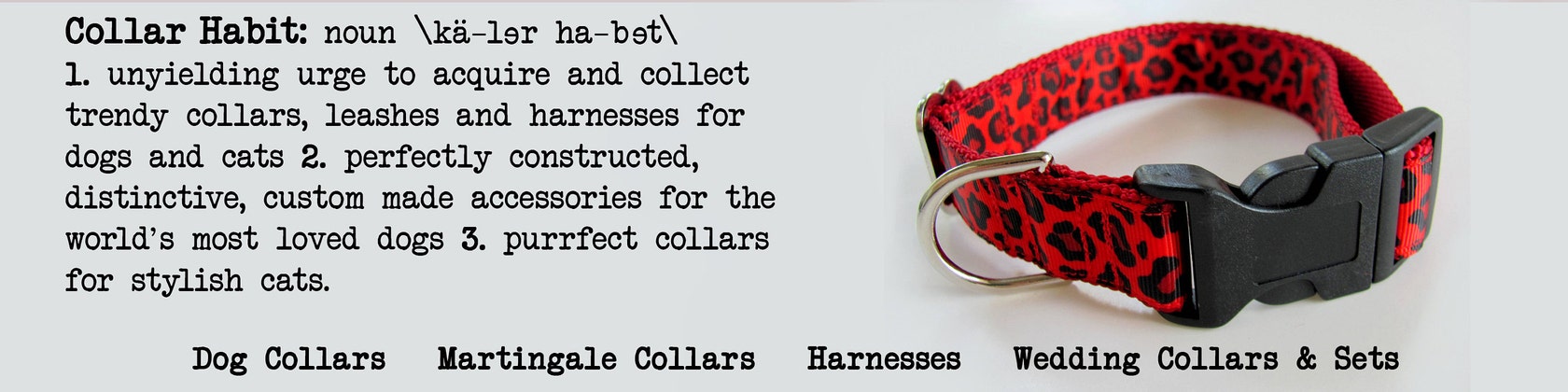 designer dog collars leashes