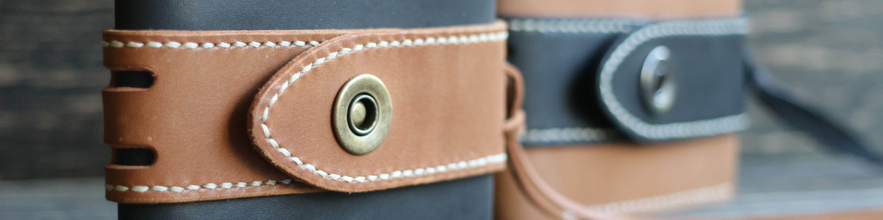 Personalized handmade leather products by LeatherJoJo on Etsy