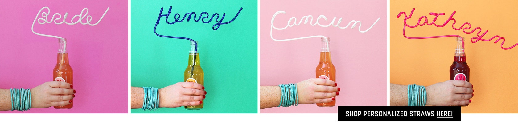 Custom Crazy Straw — When it Rains Paper Co. | Colorful and fun paper  goods, office supplies, and personalized gifts.