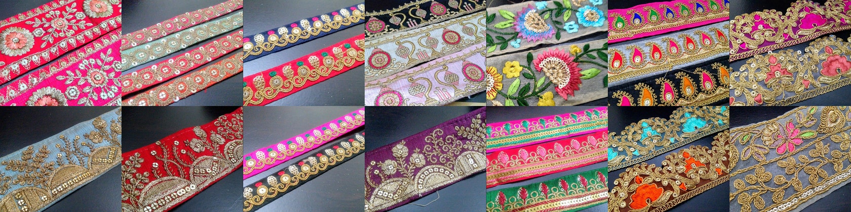 Premium Embroidered Trims &amp; Appliques Tassels by 
