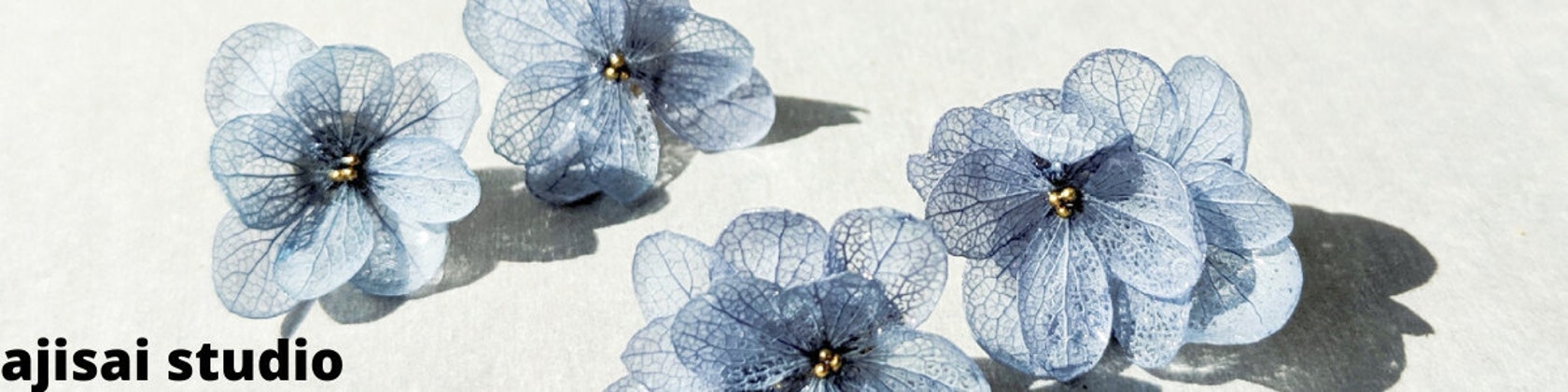 Handcrafted Real Hydrangea Jewelry Made In Toronto By Ajisaistu Handcrafted Real Hydrangea Jewelry Made In Toronto By Ajisaistu