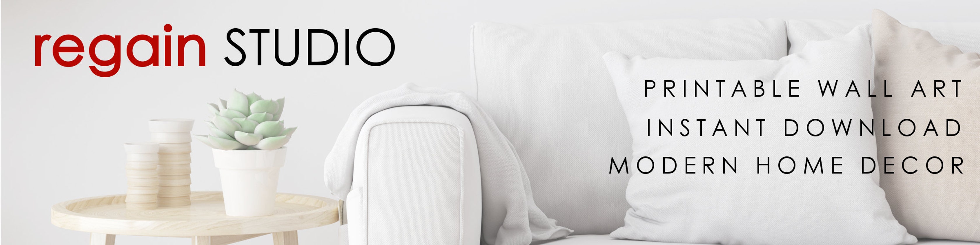 PRINTABLE WALL ART INSTANT DOWNLOAD HOME DECOR by RegainStudio