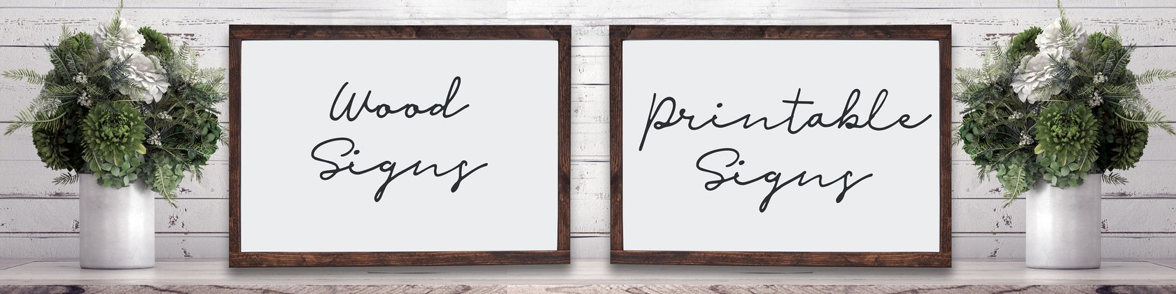 Wood Signs Printable Signs by BearCreekDesignCo on Etsy