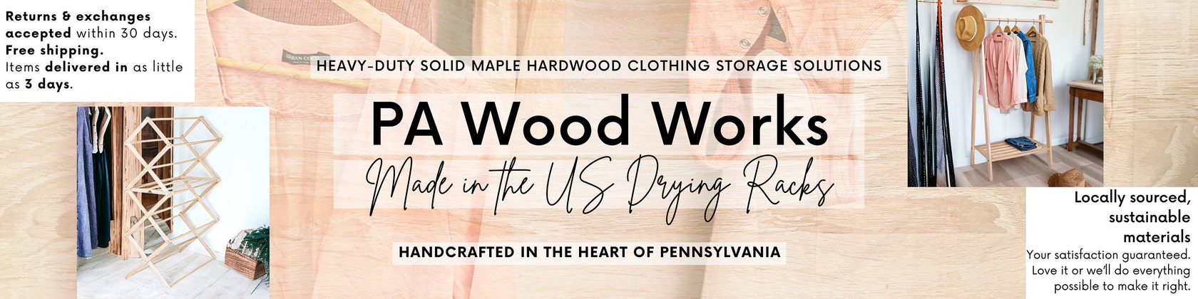 Pennsylvania woodworks drying rack hotsell