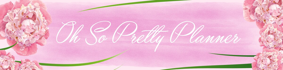 OhSoPrettyPlanner - Etsy