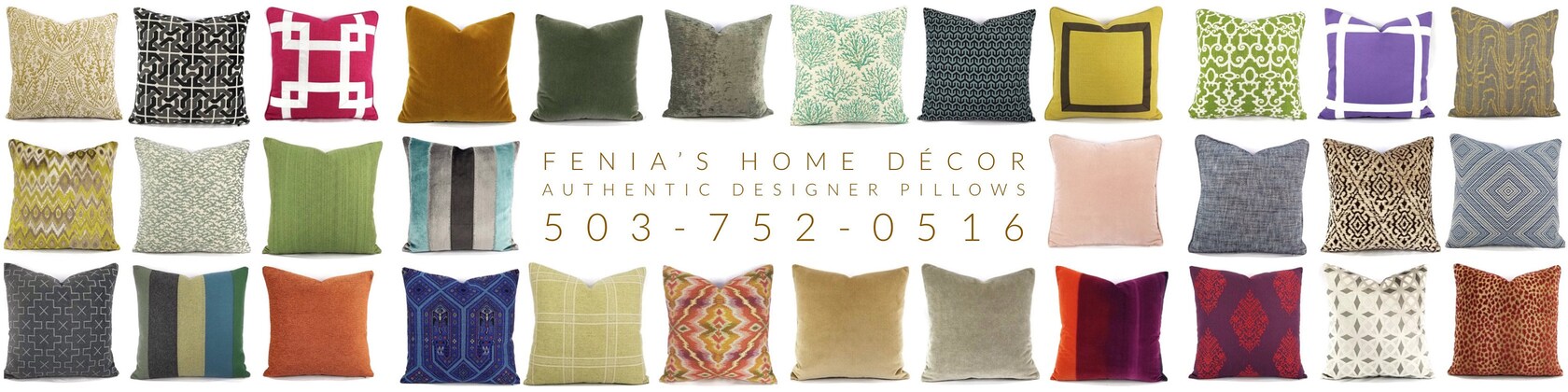 Designer Pillows by FeniasHomeDecor on Etsy Designer Pillows by FeniasHomeDecor on Etsy