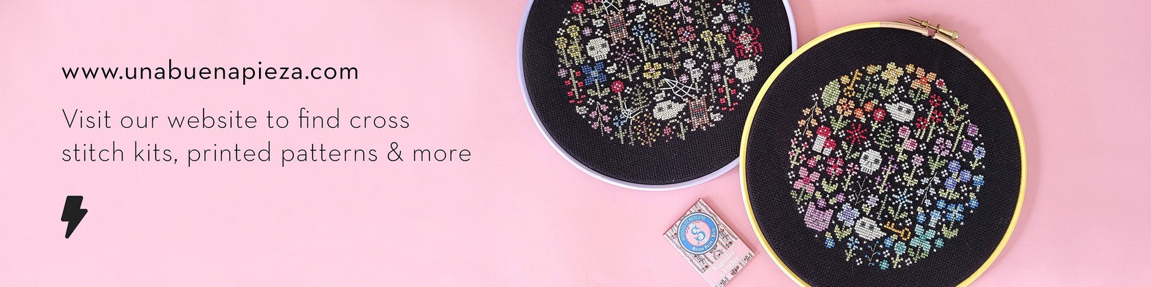 You Are Not Alone - Cross Stitch Kit – unabuenapieza