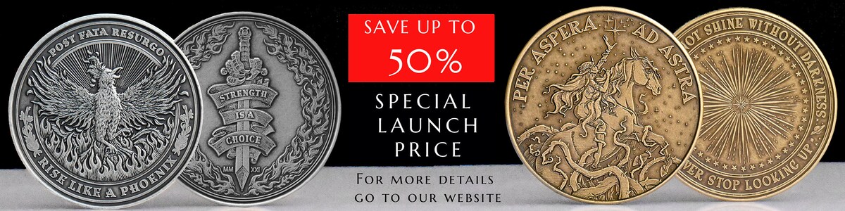 Unique Quotes Coins. 100% made in the USA. by EdcReminderCoins