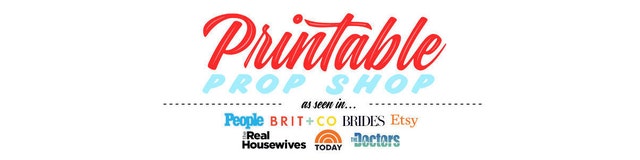 PrintablePropShop - Etsy