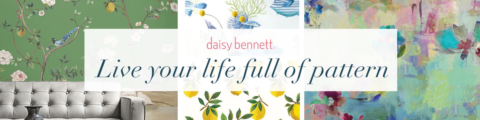Daisy Bennett Designs Blog: Shop Wallpaper, Fabric, Pillows, & Bags