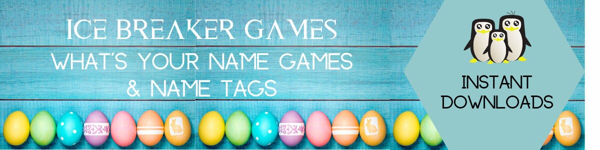 party game printables by icebreakerprintables on etsy