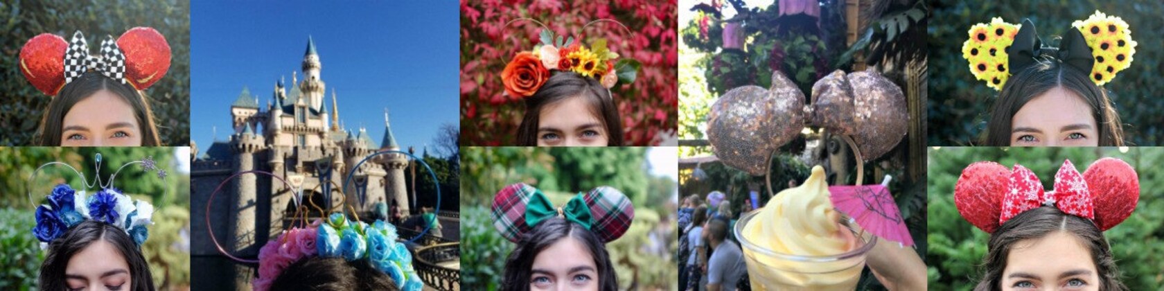 Designing Minnie Mouse ears with love and by EngelhartDesigns