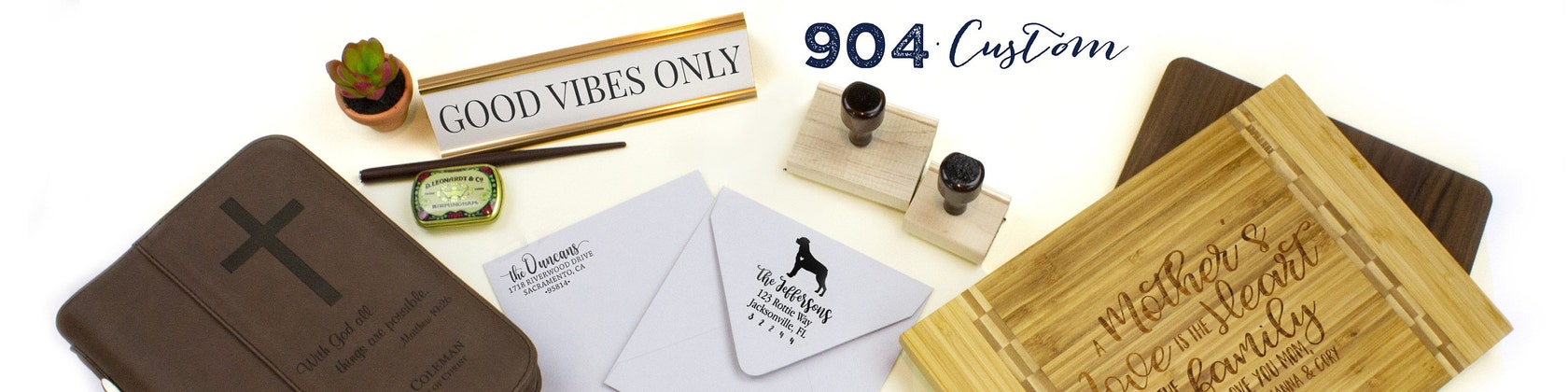 Personalized Gifts Custom Stamps And Desk Plates By 904custom