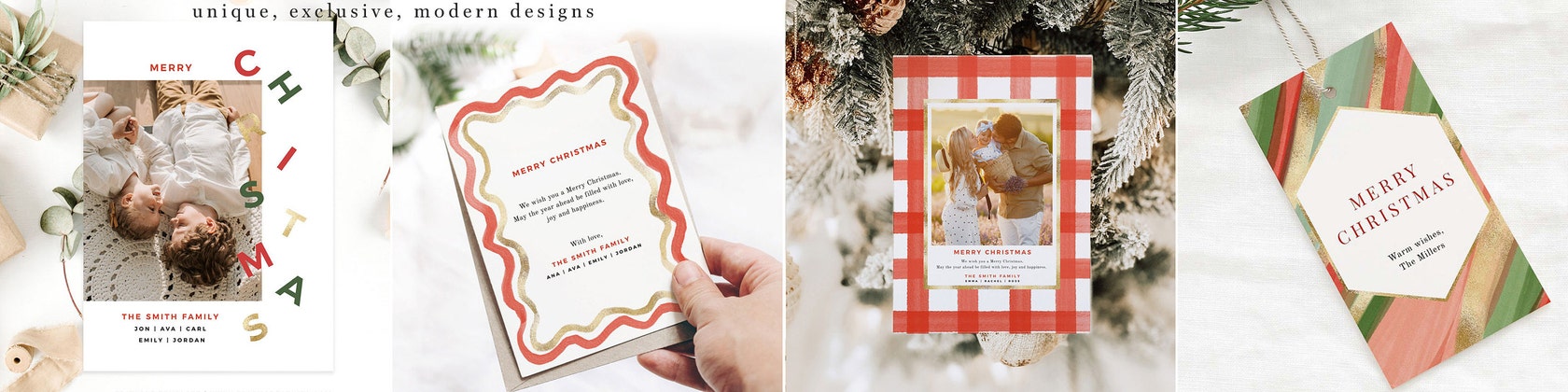 Christmas Photo Card Template, Modern Minimalist Elegant Holiday Card,  Printable Editable Card, Instant Download Edit with Corjl 490 - Essem  Creatives