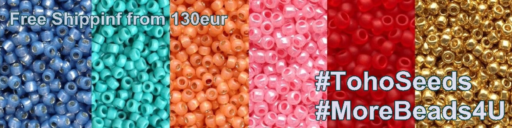 Purpur seidenmatt Toho Saatperlen 8//0 Iris