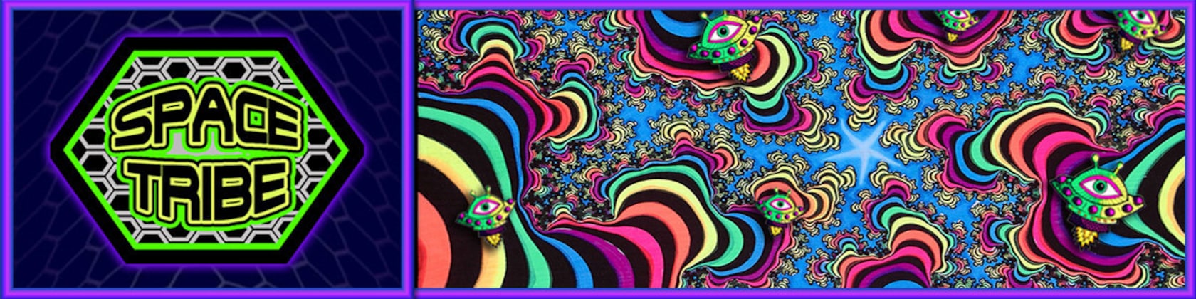 SpaceTribeClothing - Psychedelic, UV, Visionary Art Clothing