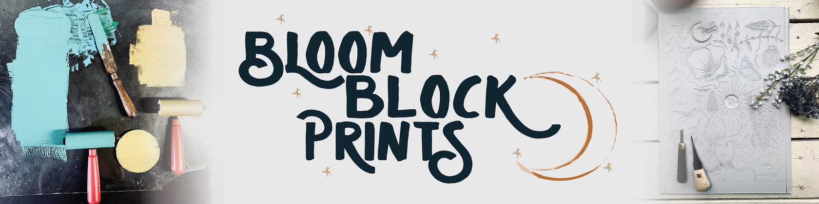 Linoleum Block Print - Rachel Wallis