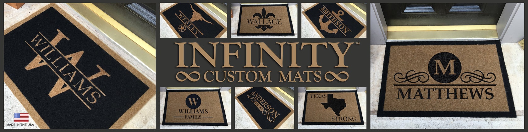 Infinity Custom Mats The Door Mat You Can By Infinitycustommats
