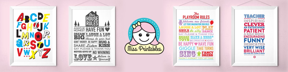 MissPrintables - Etsy