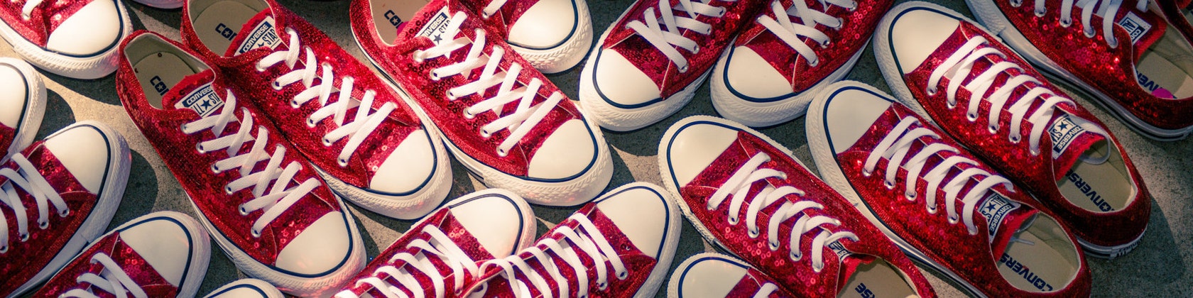 Women's Converse All Star Glitter Sneakers Team Spirit College Sports Shoes Red White Women's Converse All Star Glitter Sneakers Team Spirit College Sports Shoes Red White