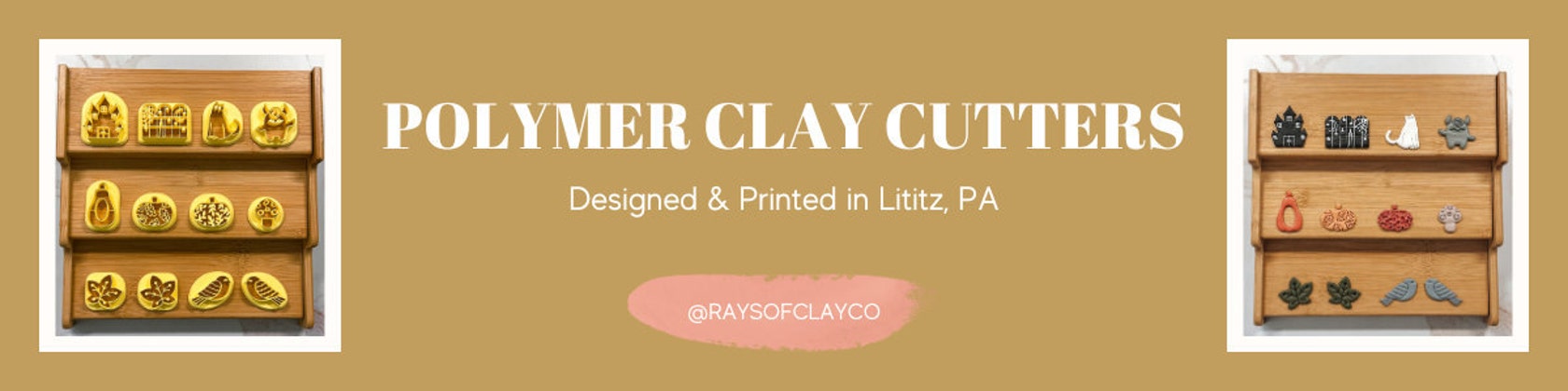Gold Plated Charms – Rays of Clay Co