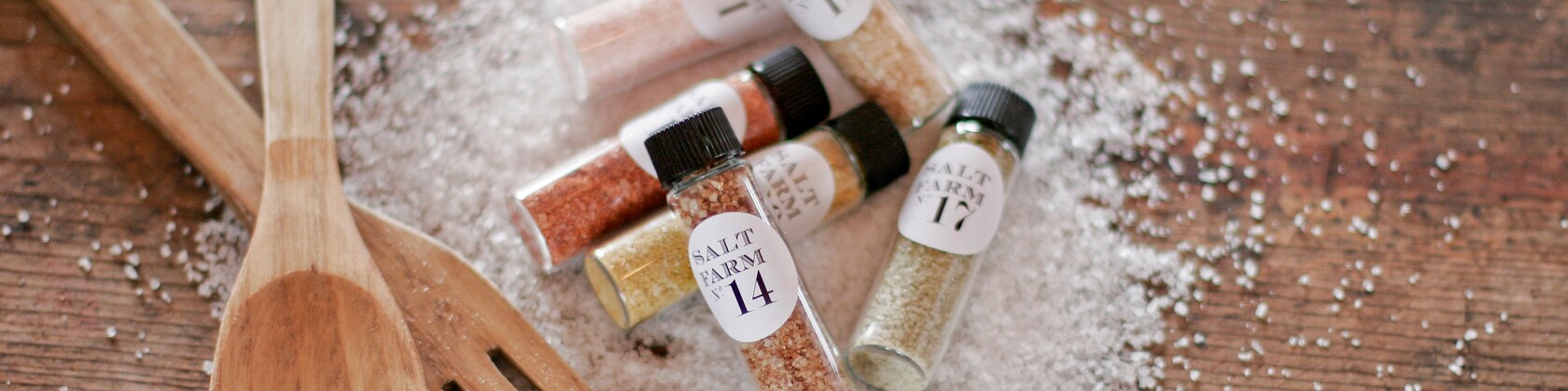 Salt Farm Gourmet Sea Salts by SaltFarm on Etsy