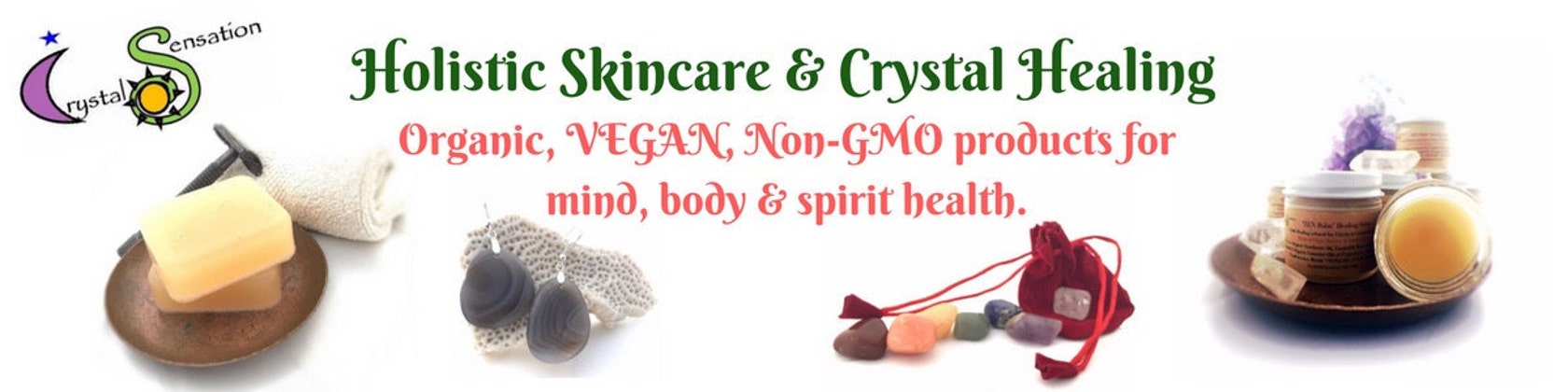 Organic Crystal Infused BodyCare for Mind by CrystalSensation