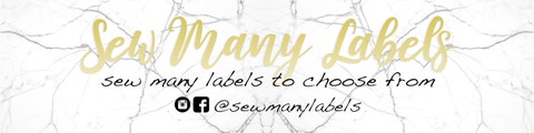 Custom Fabric Labels. Sew Many Labels to choose by SewManyLabels