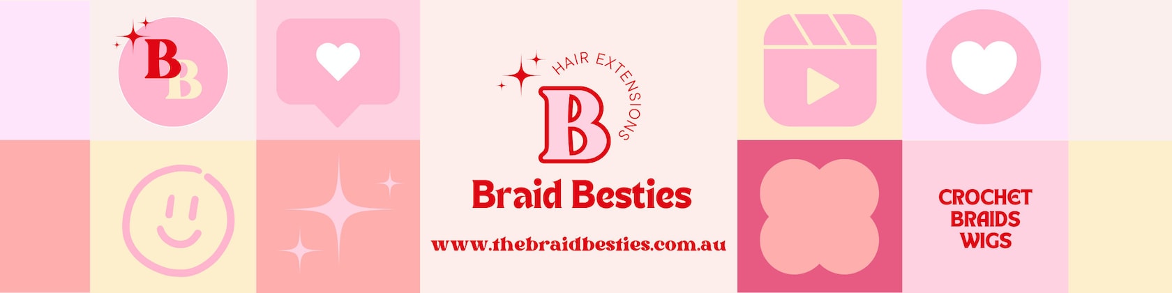 3 x X-Pression 58 Braid – The Braid & Extension Besties