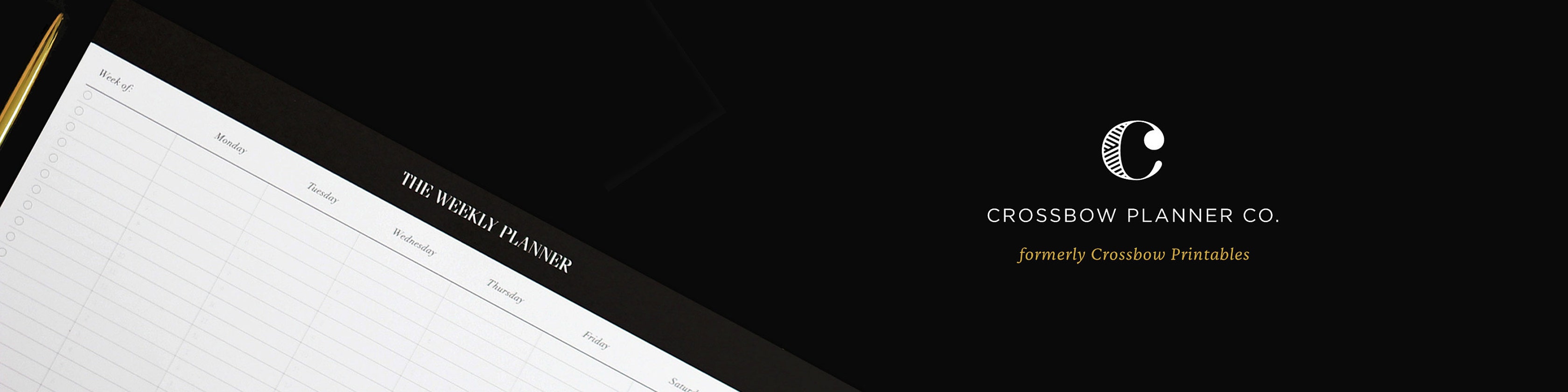 CrossbowPlannerCo Etsy UK