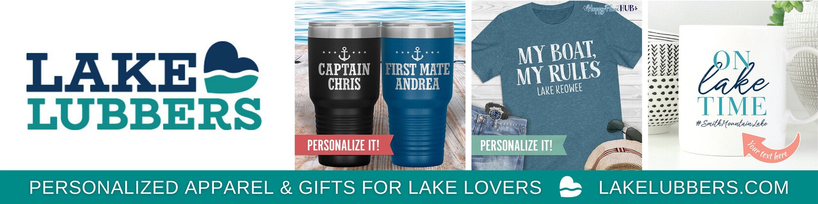 Personalized Captain and First Mate Gift, Custom Boat Tumbler Cup 30 Oz,  Lake Vacation Travel Mug, Lake Gift for Men, Women, Couple, Parents 