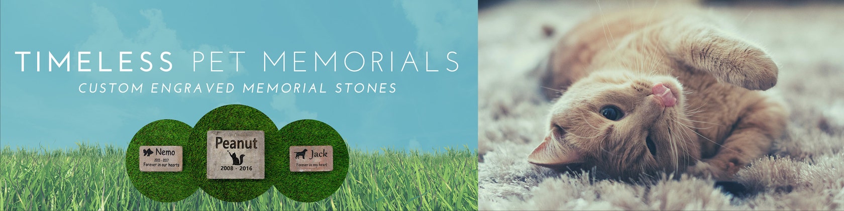Pet memorial cheap website