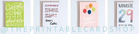 ThePrintableCardShop - Etsy