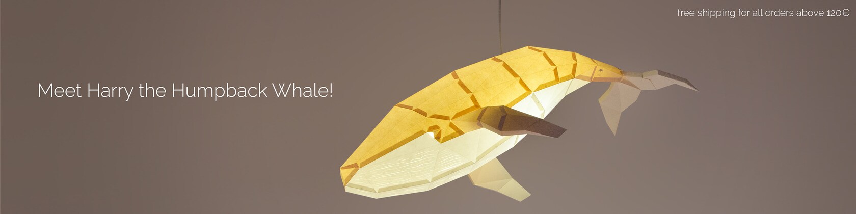 Original Diy Papercraft Lamps Made In Portugal Von Owlpaperlamps